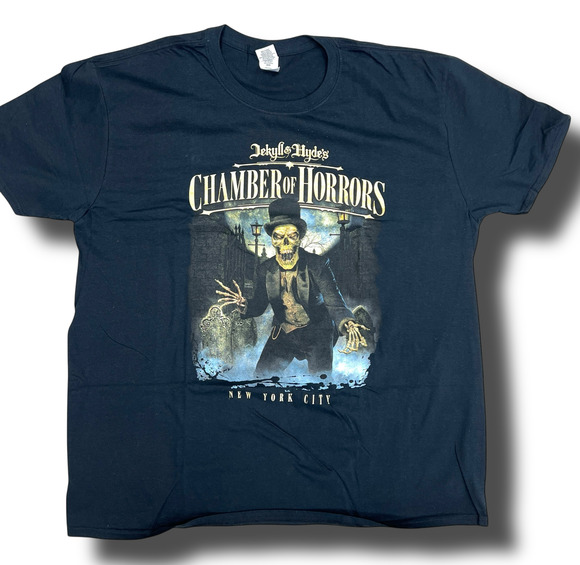 Unbranded Other - Chamber of Horrors T-shirts Jekyll & Hyde's black men 2XL XXL 100% cotton